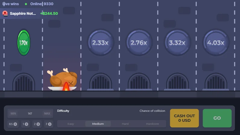 Spiel Chicken Road